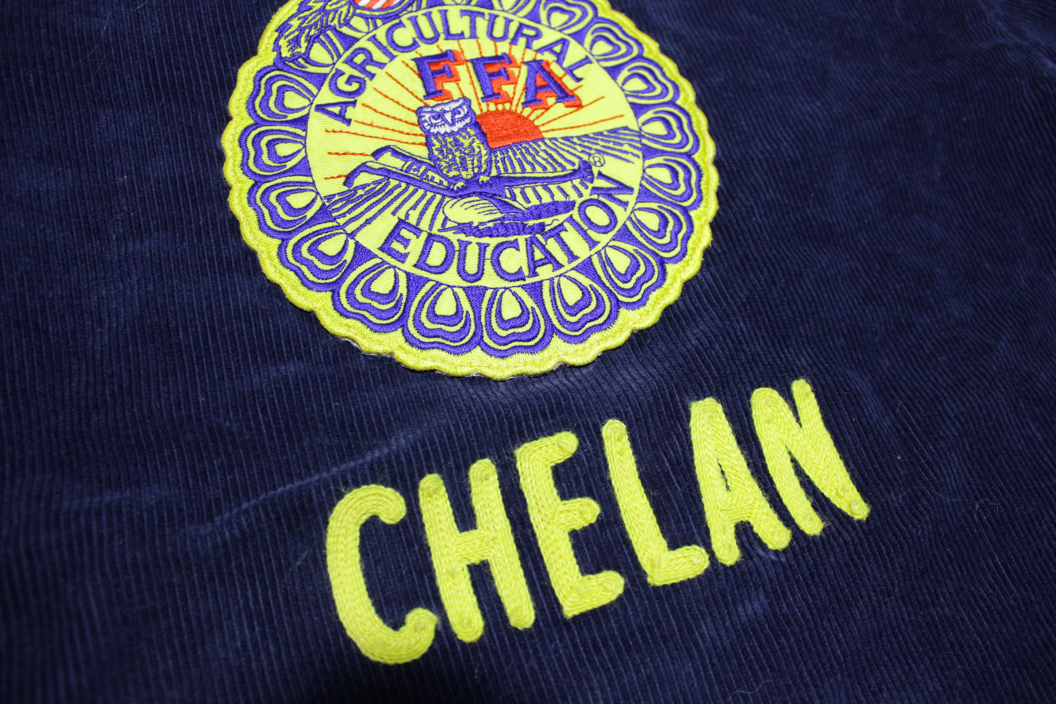 FFA Agricultural Education Vintage Washington Chelan Corduroy Farm