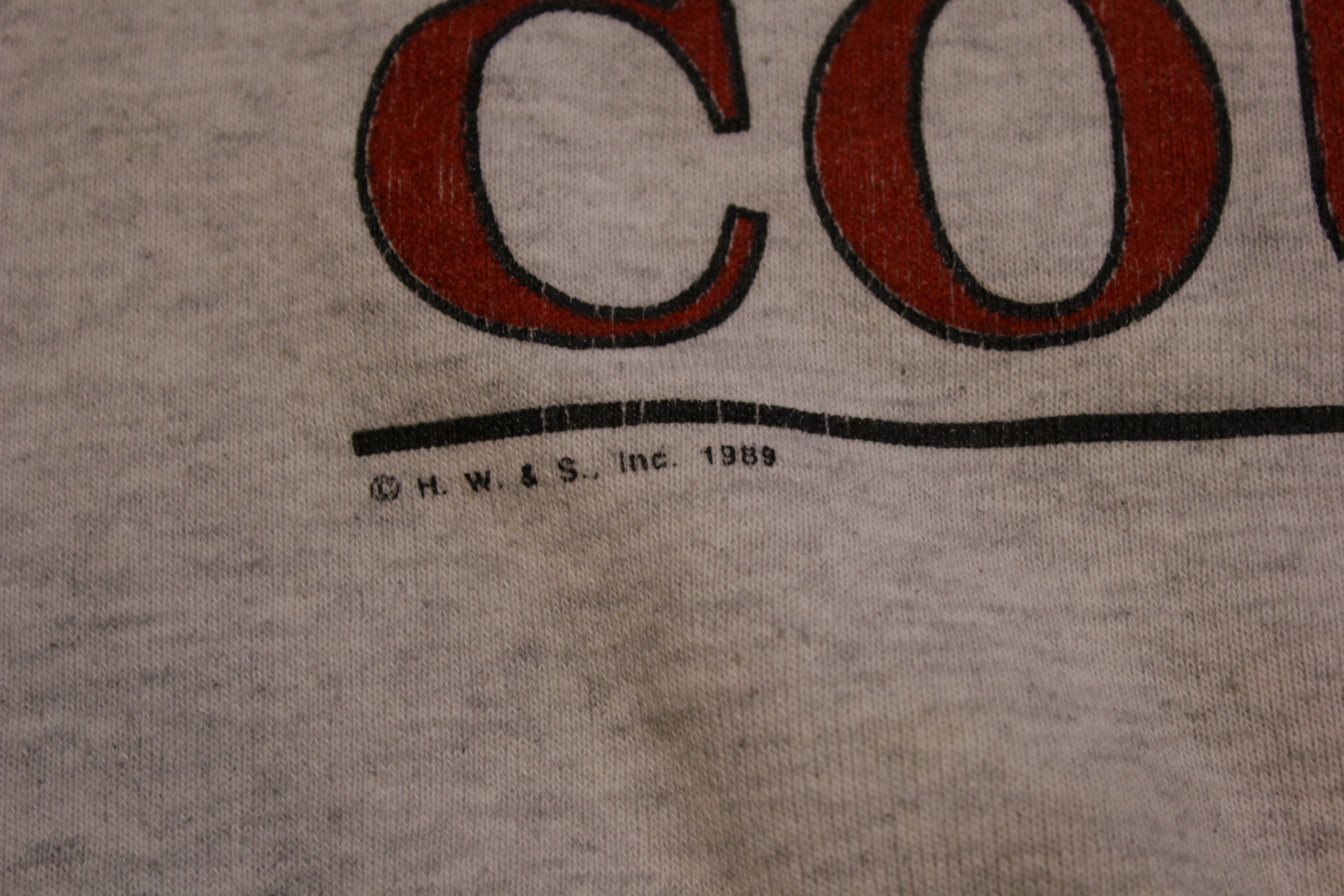 Vintage 2024 1989 Washington State Cougars crewneck