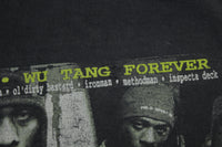 Wu-Tang Clan Forever Original 90's Polygram Ol' Dirty Bastard Method Man Vintage Rap Tee T-Shirt