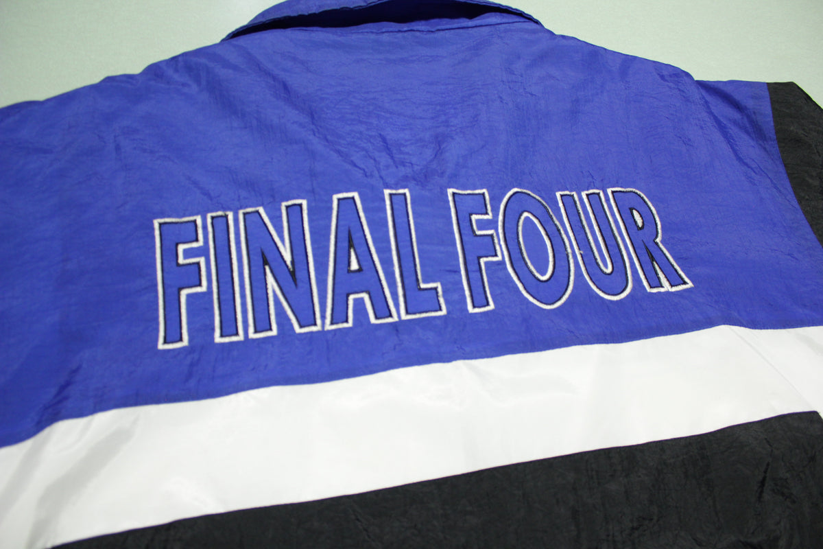 Final Four Logo 7 Vintage 1998 90's Windbreaker Spellout NCAA Embroidered Jacket