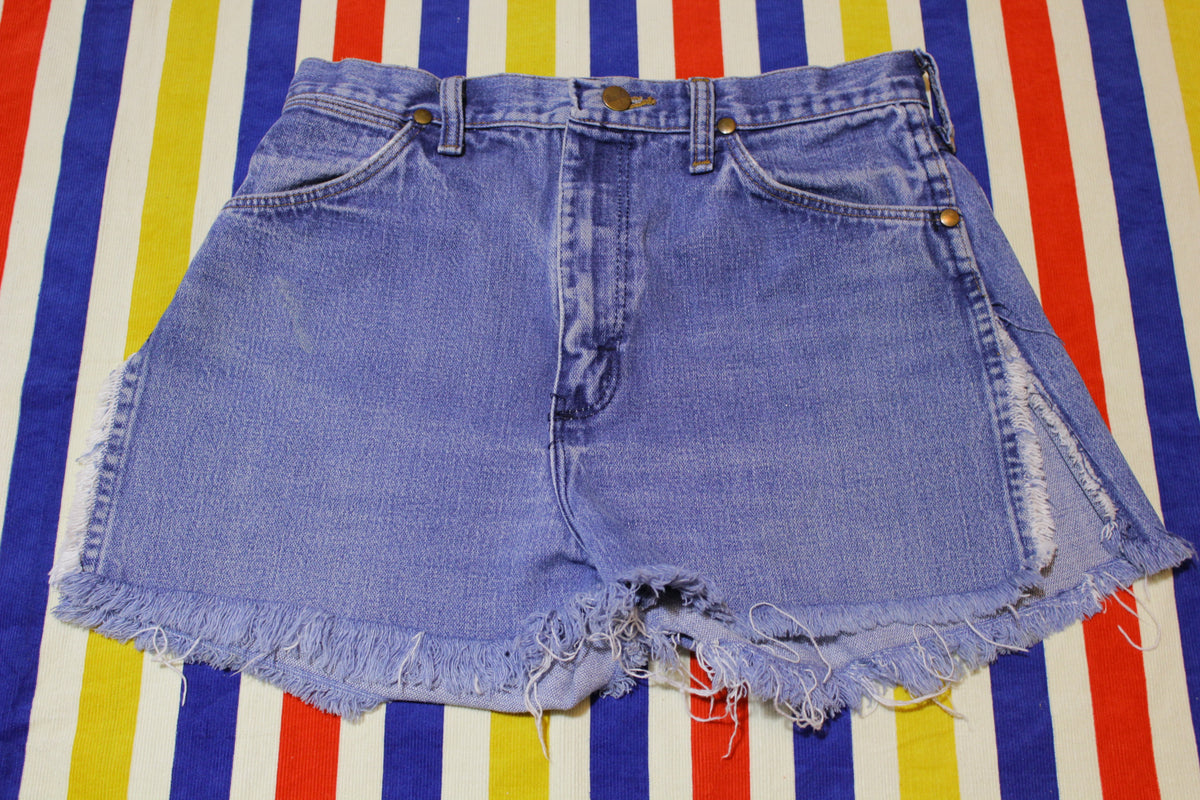 Daisy Dukes Vintage Wrangler Cut Off Jeans 28.5" Waist.  Dukes of Hazard.