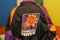 Mens Vintage 90's Pro Player By Daniel Young PHOENIX SUNS NBA Windbreaker, XL