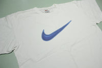 Nike Vintage 90's Center Swoosh Check Basic White T-Shirt