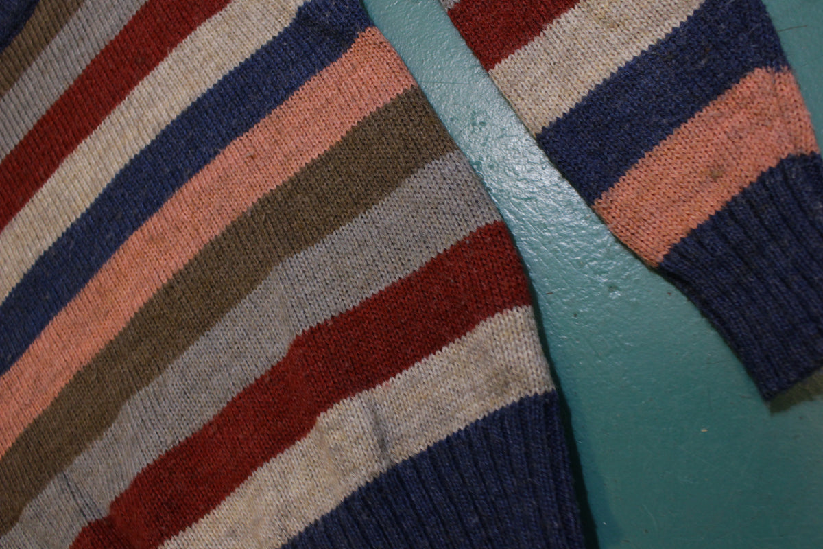 Collections Vintage Striped 80's Winter Sweater
