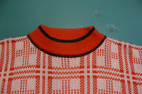 Exclusive Imports Vintage Geometrical Pattern 80's Winter Sweater