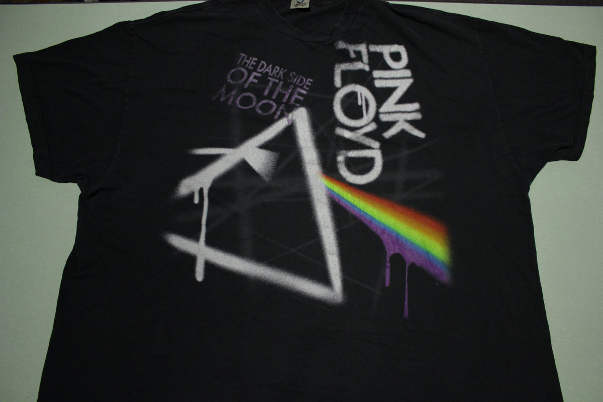 Pink Floyd Dark Side of The Moon Liquid Blue Concert T-Shirt