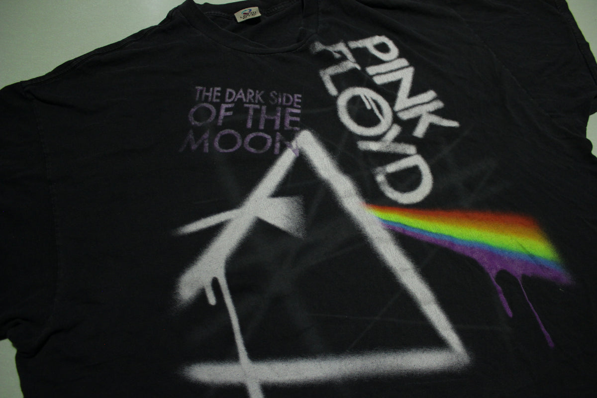 Pink Floyd Dark Side of The Moon Liquid Blue Concert T-Shirt