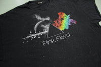 Pink Floyd Pyramid Dark Side of the Moon Liquid Blue Concert T-Shirt