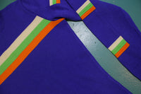 Henri Charles Colsenet HCC Swiss Made Geneva Striped 80's Ski Sweater