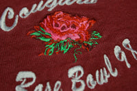Rose Bowl 1998 Vintage 90's Washington State Cougars Heavyweight Crewneck Sweatshirt