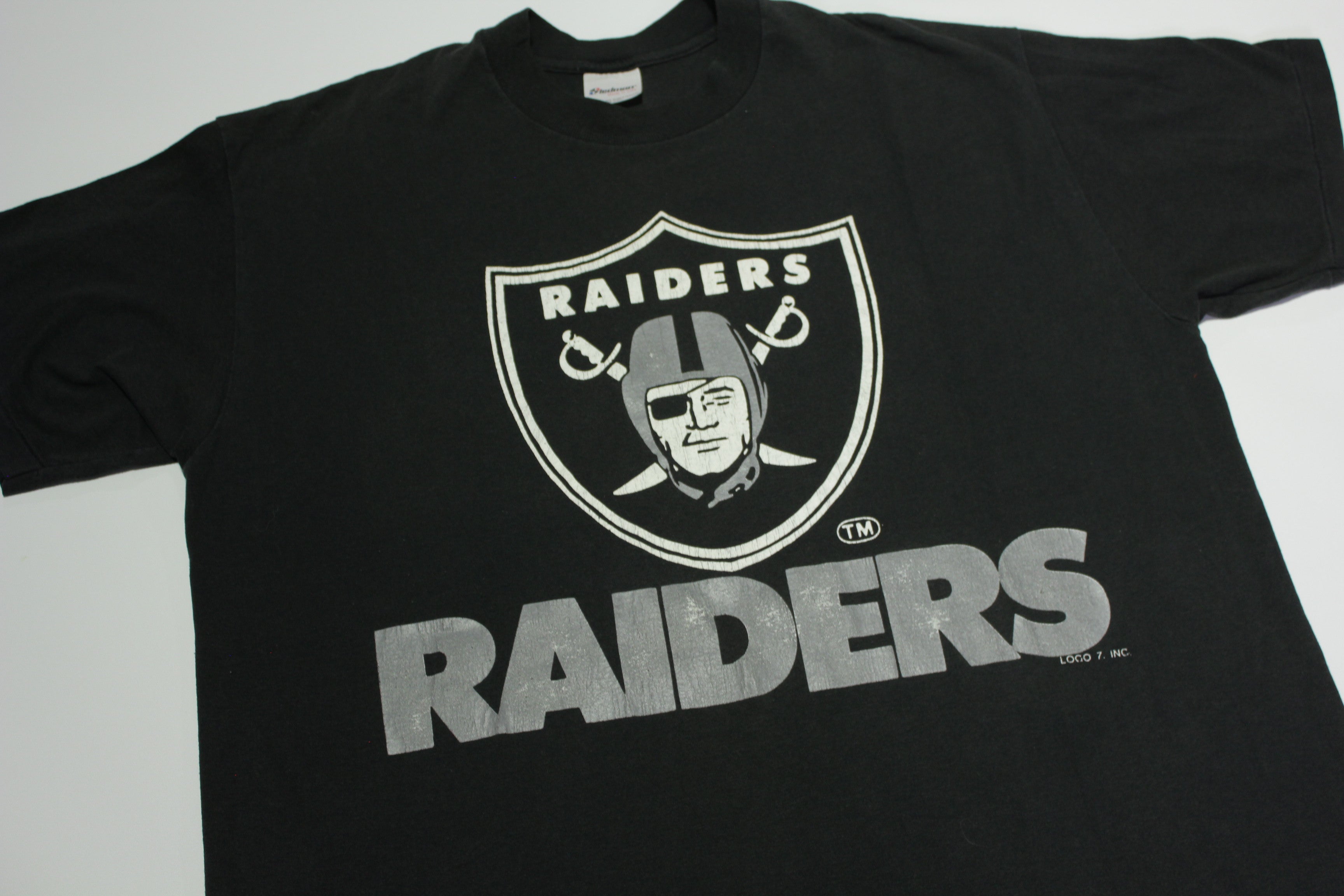 VINTAGE NFL Los Angels RAIDERS T-SHIRT Vintage 1990s Starter Los