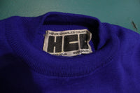 Henri Charles Colsenet HCC Swiss Made Geneva Striped 80's Ski Sweater