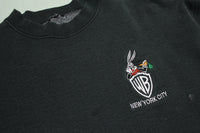 Bug Bunny Warner Bros New York City Looney Tunes Vintage 90's Crewneck Sweatshirt
