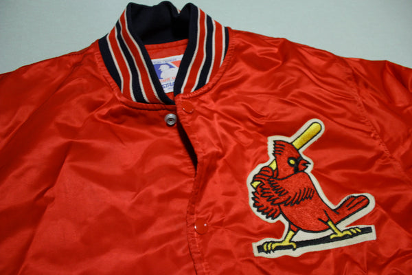St. Louis Cardinals Vintage 80's Satin Made In USA Starter Bomber Jacket
