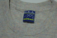 MCMXCIII 1993 Vintage 90's The Forum Orange Man Run Single Stitch T-Shirt
