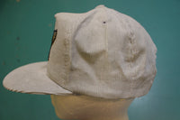 Pheasant Hunting Cordurory 80's Vintage Snapback Trucker Cap Hat