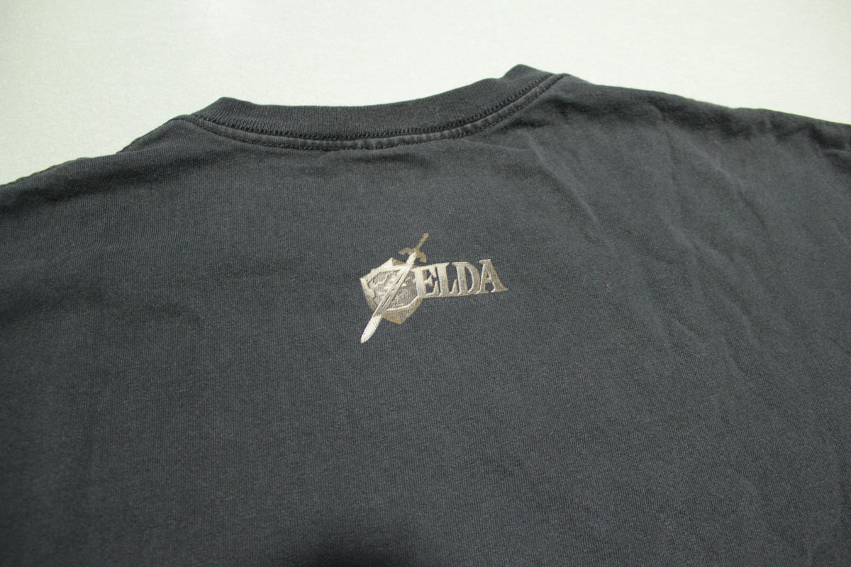 Legend of Zelda Hyrule Crest Logo 2000s Nintendo Promo T-Shirt