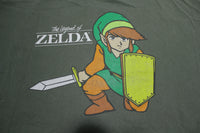Legend of Zelda Sword Shield 2004 Nintendo Promo Delta T-Shirt