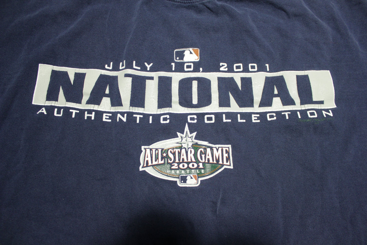 Seattle 2001 National MLB All Star Game Vintage Baseball T-Shirt
