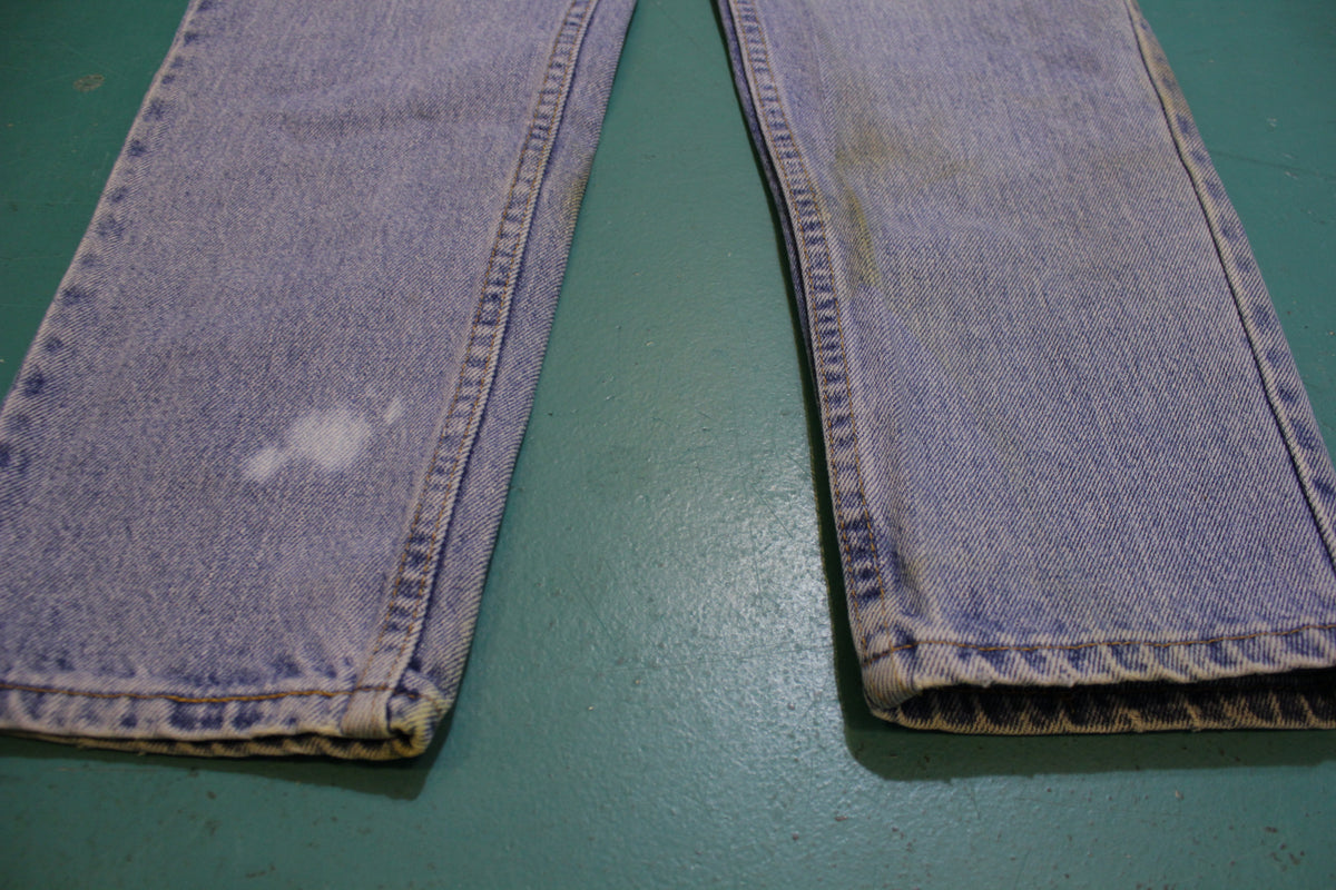 Levis Blue 550 Made in USA Women's Faded Jeans Vintage 90's 26x31 Tapered