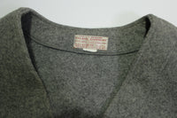 Filson Seattle Vintage Hunting Outdoor Vest 100% Virgin Wool Mackinaw Label Made in USA