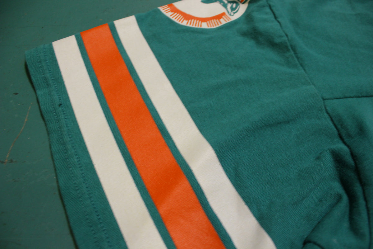Vintage 80s Miami Dolphins Dan Marino Jersey Size Large by 