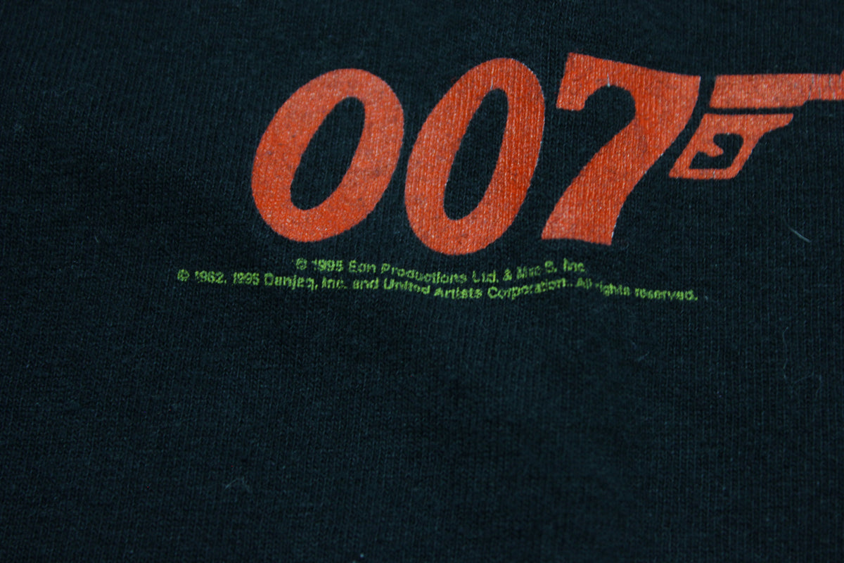Goldeneye Vintage James Bond 007 Licensed 1995 90's Promo T-Shirt