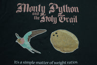 Monty Python Holy Grail Weight Ratios 2000's Movie Promo T-Shirt