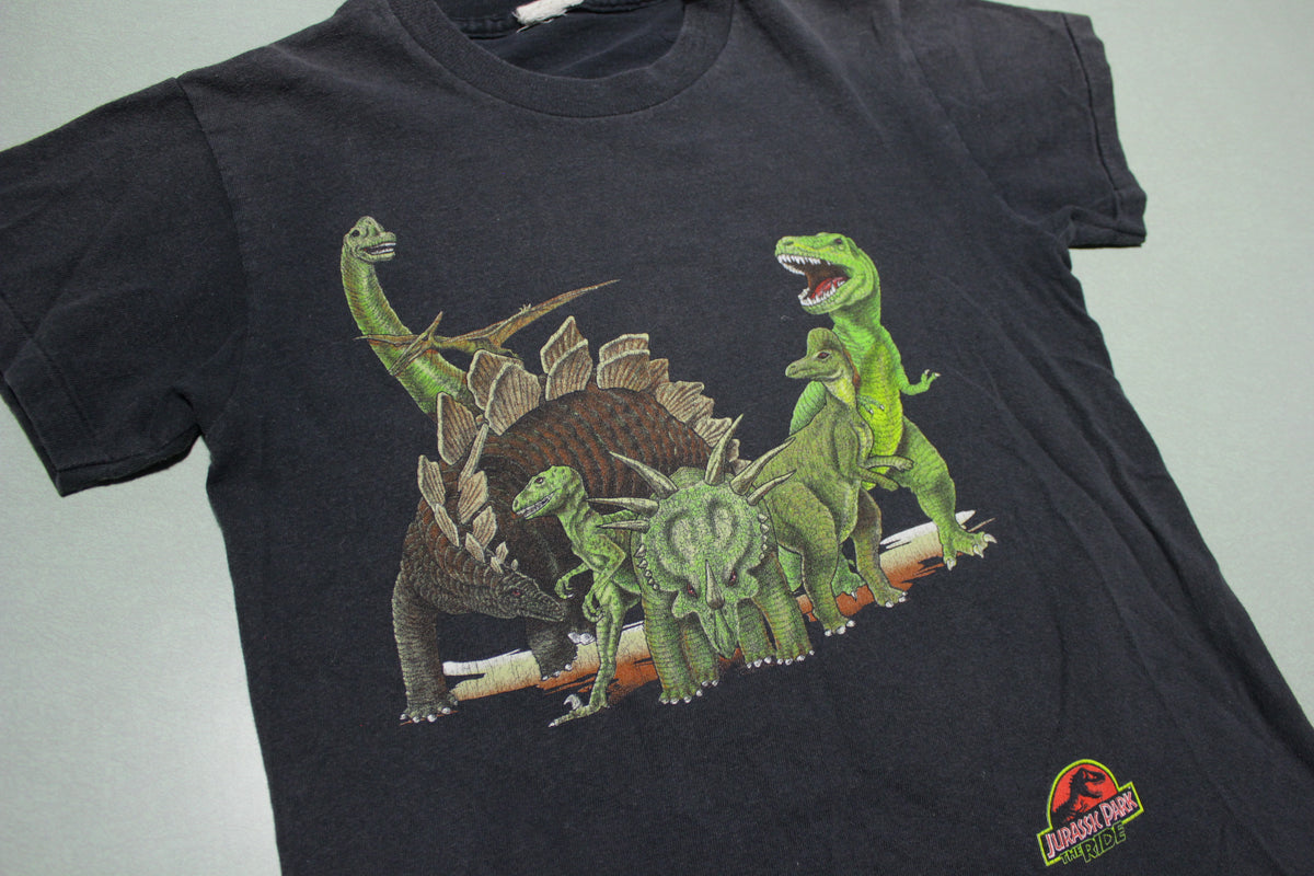 Jurassic Park Ride Vintage Universal Studios Single Stitch T-Shirt