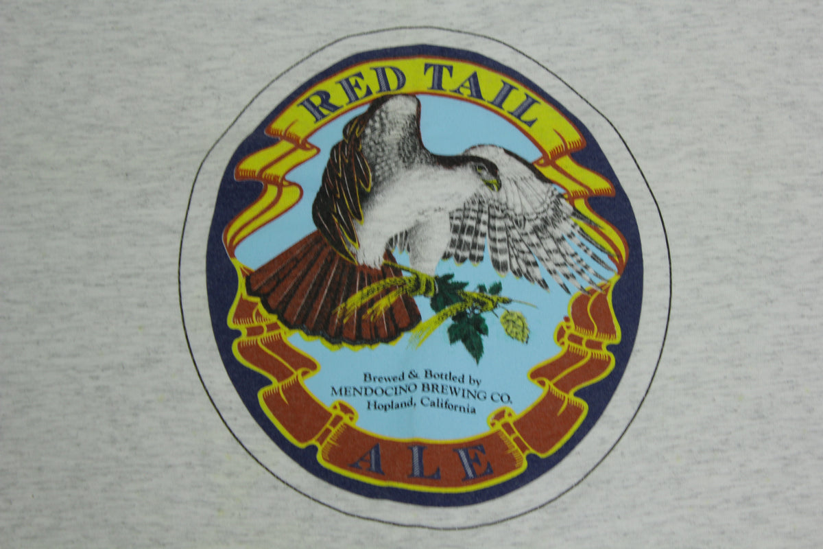 Red Tail Ale Vintage California Brewed Beer 90's Single Stitch T-Shirt