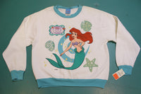 The Little Mermaid Disney Vintage Deadstock NWT 80's Sweatshirt