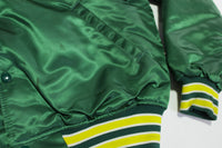 Oakland Athletics Vintage 80's Satin Starter Made in USA Quilt Lined MLB Jacket
