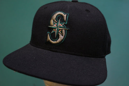 Vintage Seattle Mariners Snapback Hat Embroidered