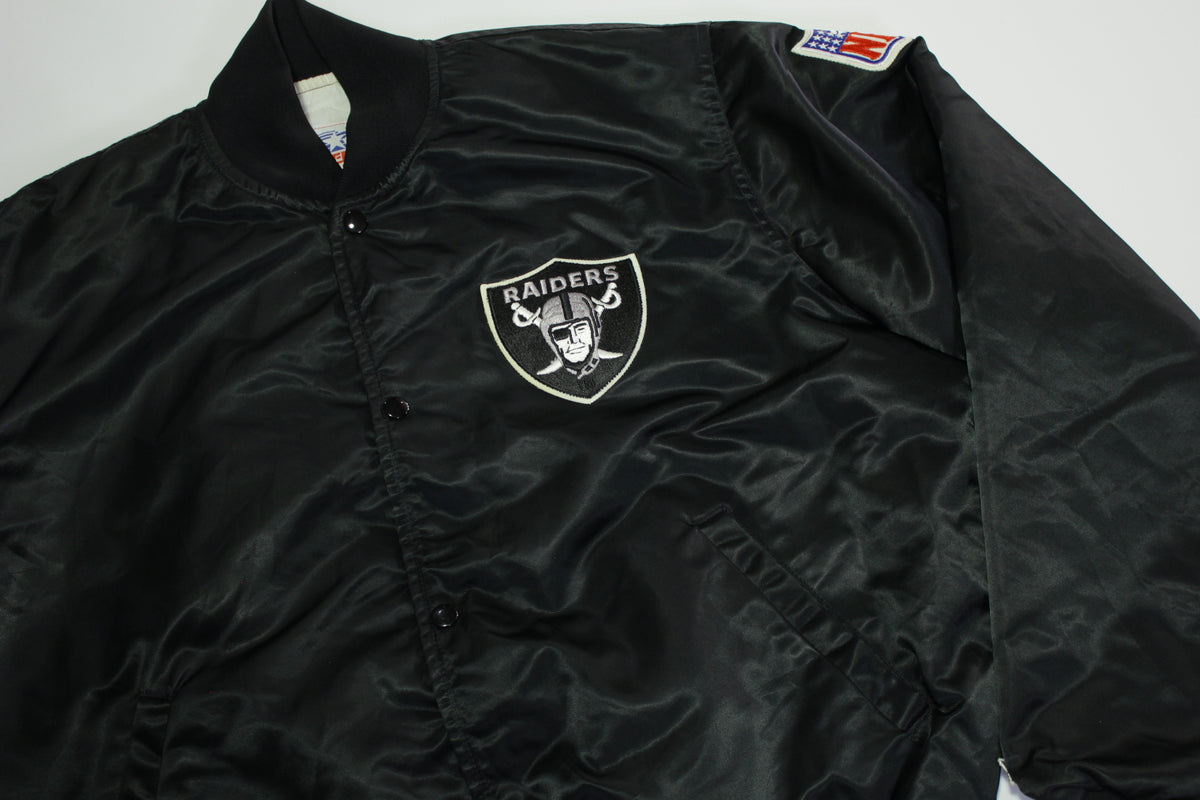 Los Angeles Raiders Vintage 80's Satin Starter Made in USA Quilt Lined –  thefuzzyfelt