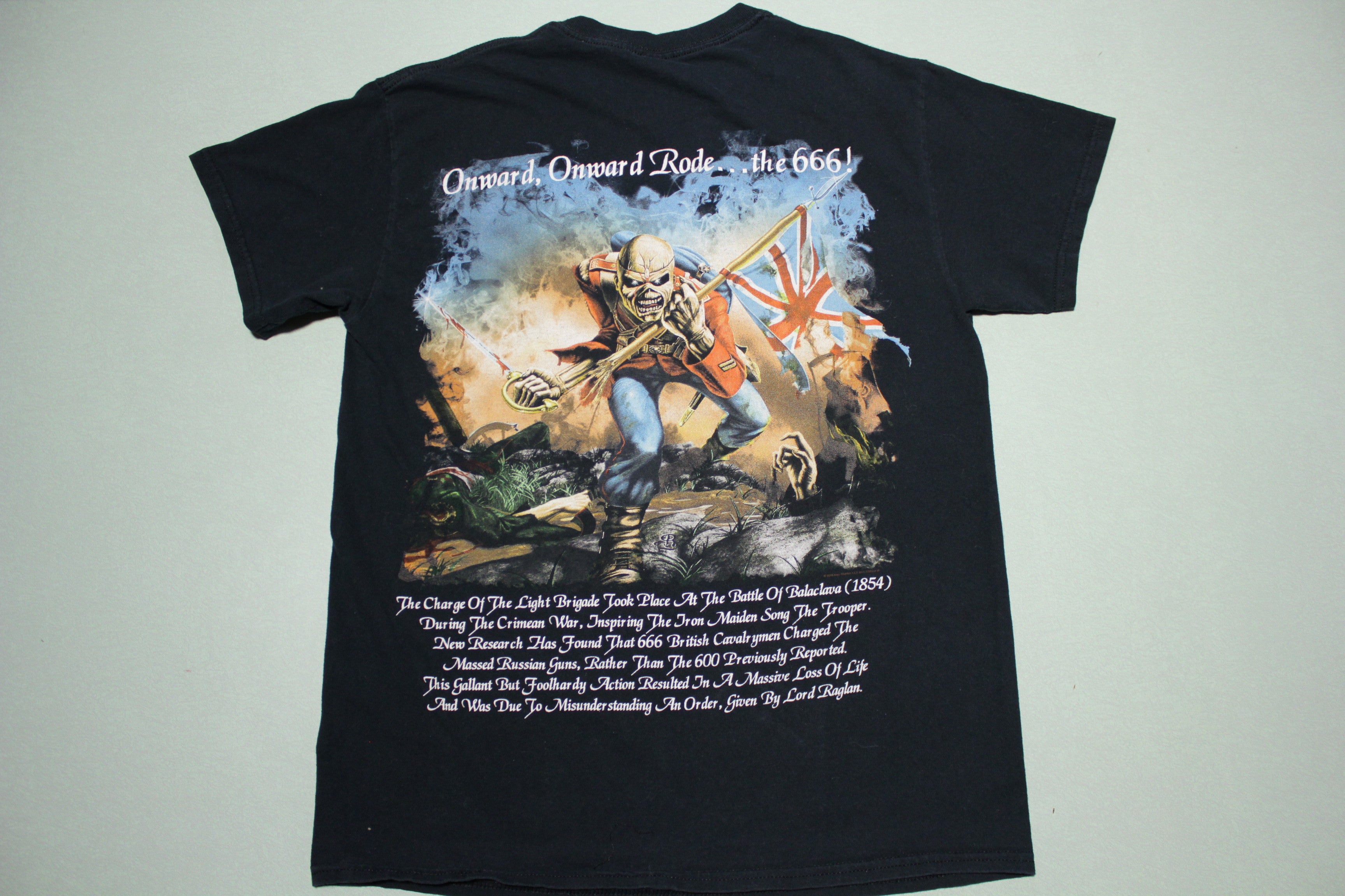 Iron Maiden 666 Trooper Beer 00's Double Sided British Brew Metal