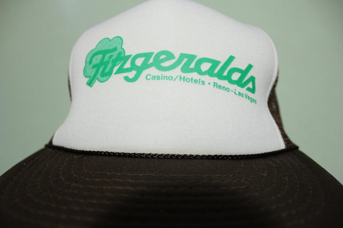 Fitzgeralds Nevada vegas Casino Deadstock Vintage 80's Adjustable Back Snapback Hat