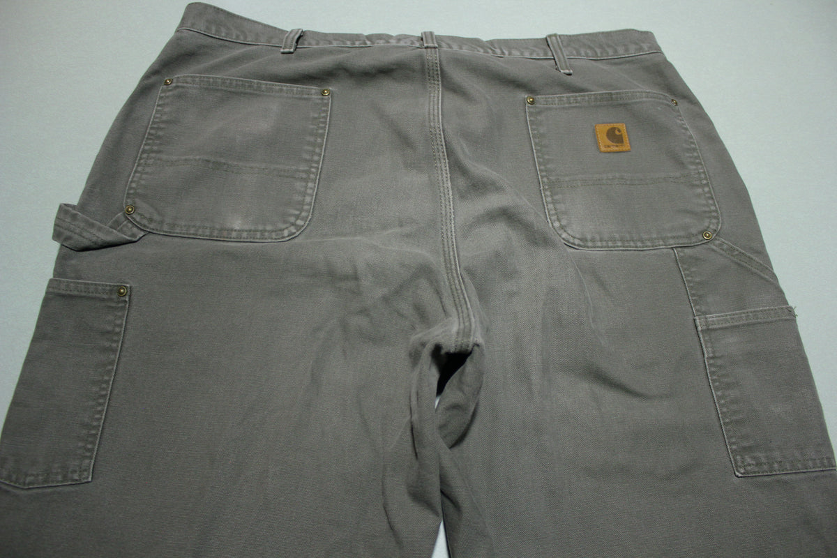Carhartt Vintage Distressed B136 Double Knee Front Work Construction U ...