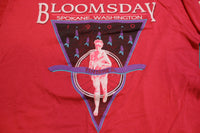 Bloomsday Nike 1990 Spokane Washington Running Marathon 90's Vintage T-shirt