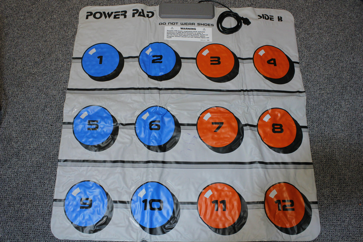 Vintage NES Nintendo Power Pad Power Mat 1988 Tested and Working.