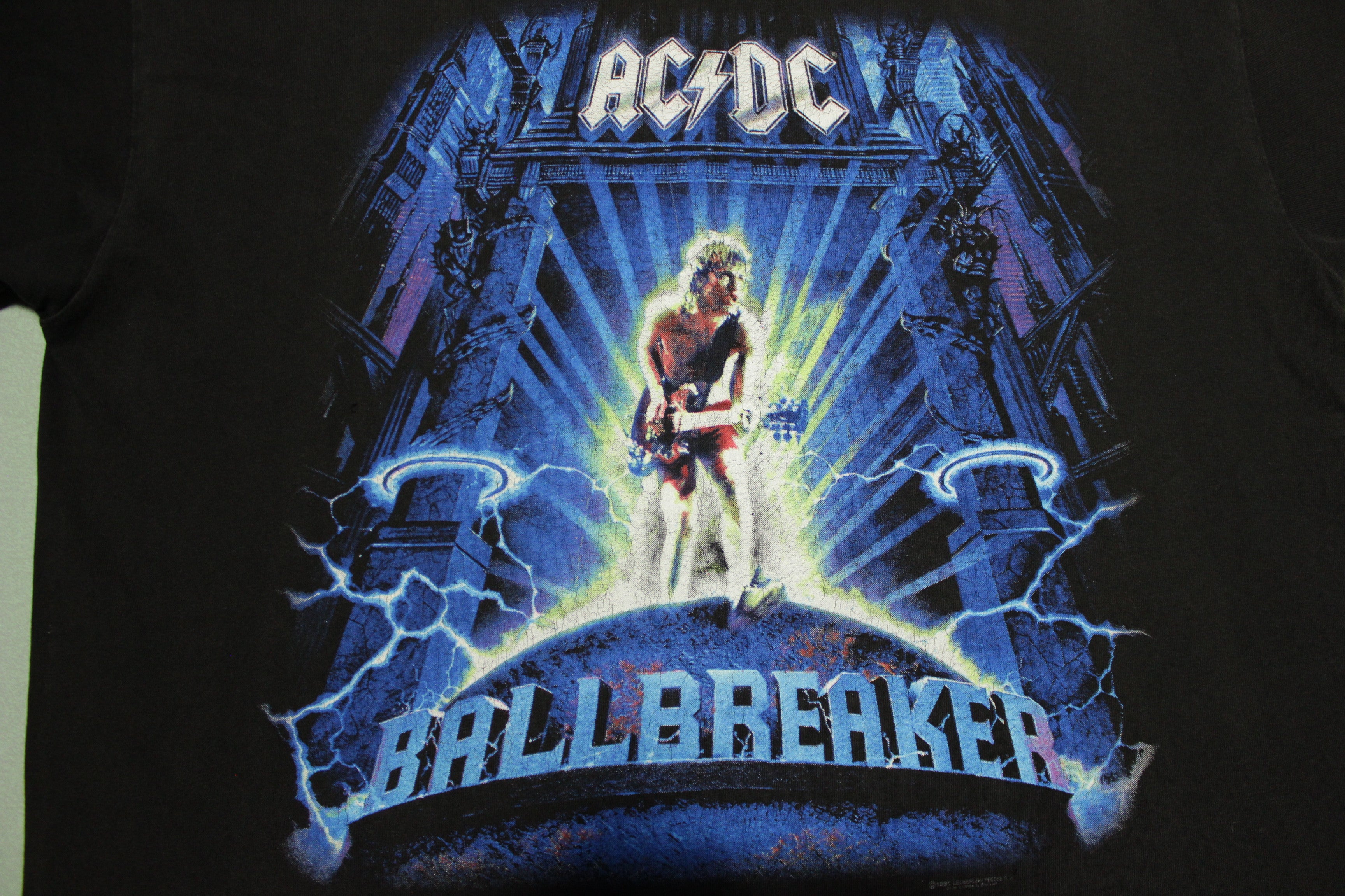 AC DC Vintage 1996 BallBreaker World Tour Brockum Made in USA T 