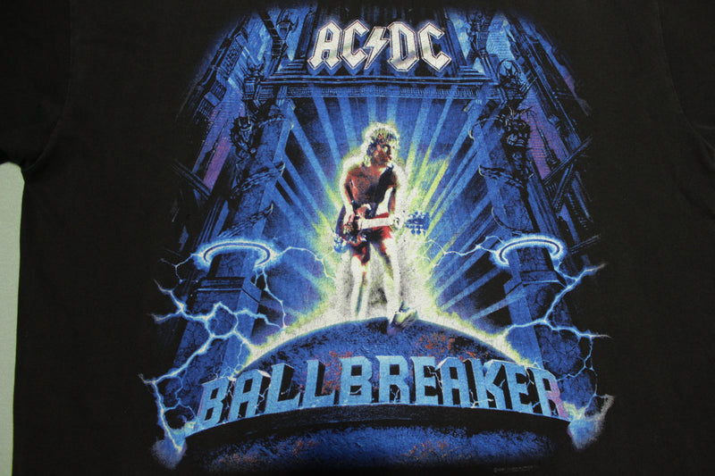 AC DC Vintage 1996 BallBreaker World Tour Brockum Made in USA T-Shirt ...
