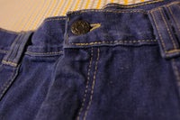 Kmart 70's Latice Jean Shorts. Rare Unique Vintage Weave Pattern Denim Cut Offs.