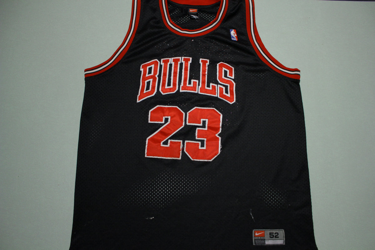 Vintage Michael Jordan Jersey Bulls Nike Size 52 NBA Finals Jersey