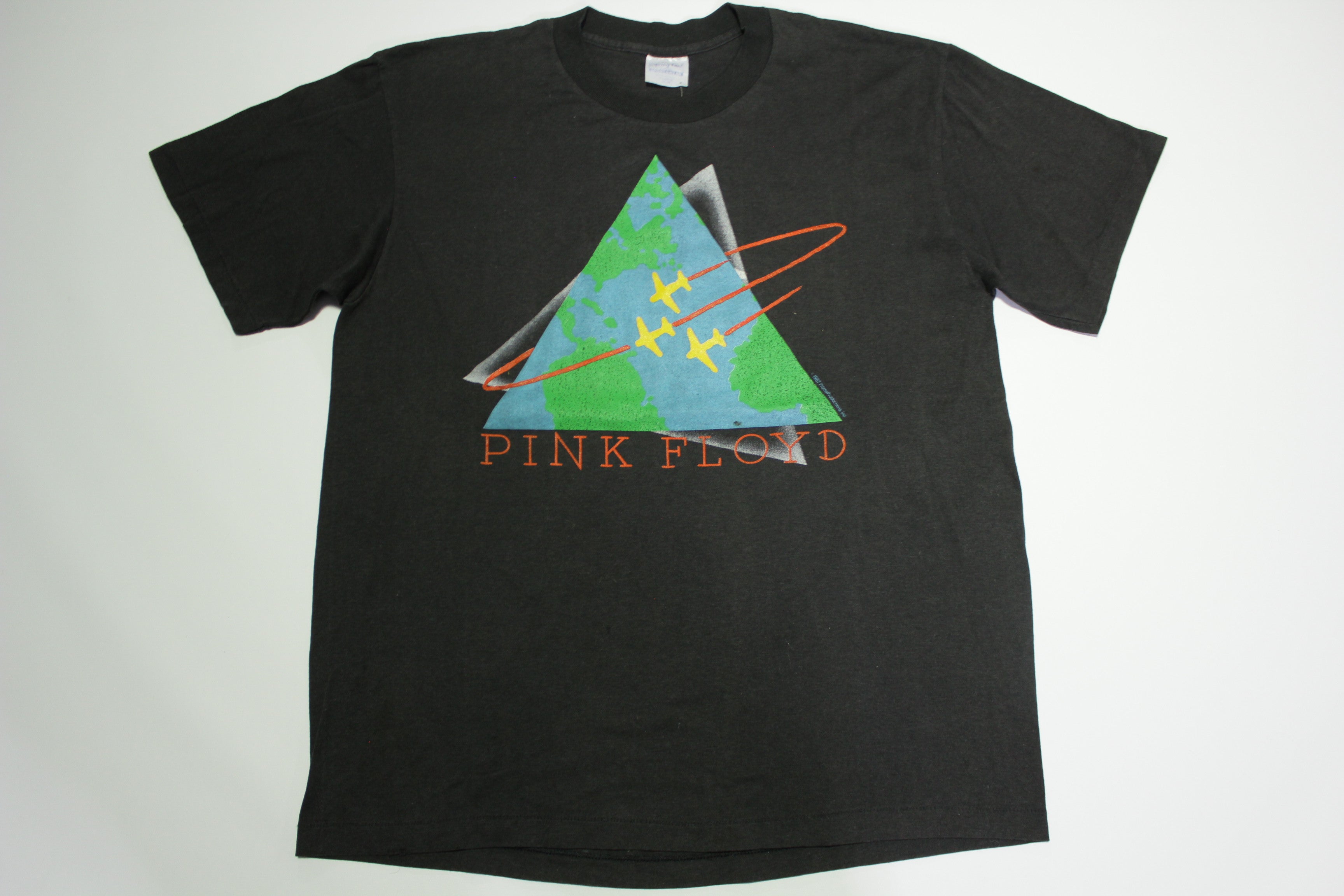 Pink Floyd Vintage 80's 1987 World Tour Single Stitch Spring Ford