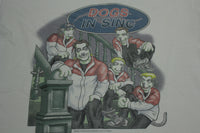 NSYNC Vintage Dogs In Sinc Little Big Dogs 1999 90's Parody T-Shirt