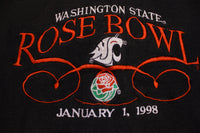 WSU Washington State Cougars Vintage 90's Rosebowl 1998 Sweatshirt
