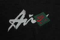 Nike Air Vintage 80's 90's Embroidered Gray Tag Jordan Crewneck Sweatshirt