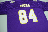 Randy Moss Vintage Vikings 84 Made in USA Minnesota Football 90's Jersey