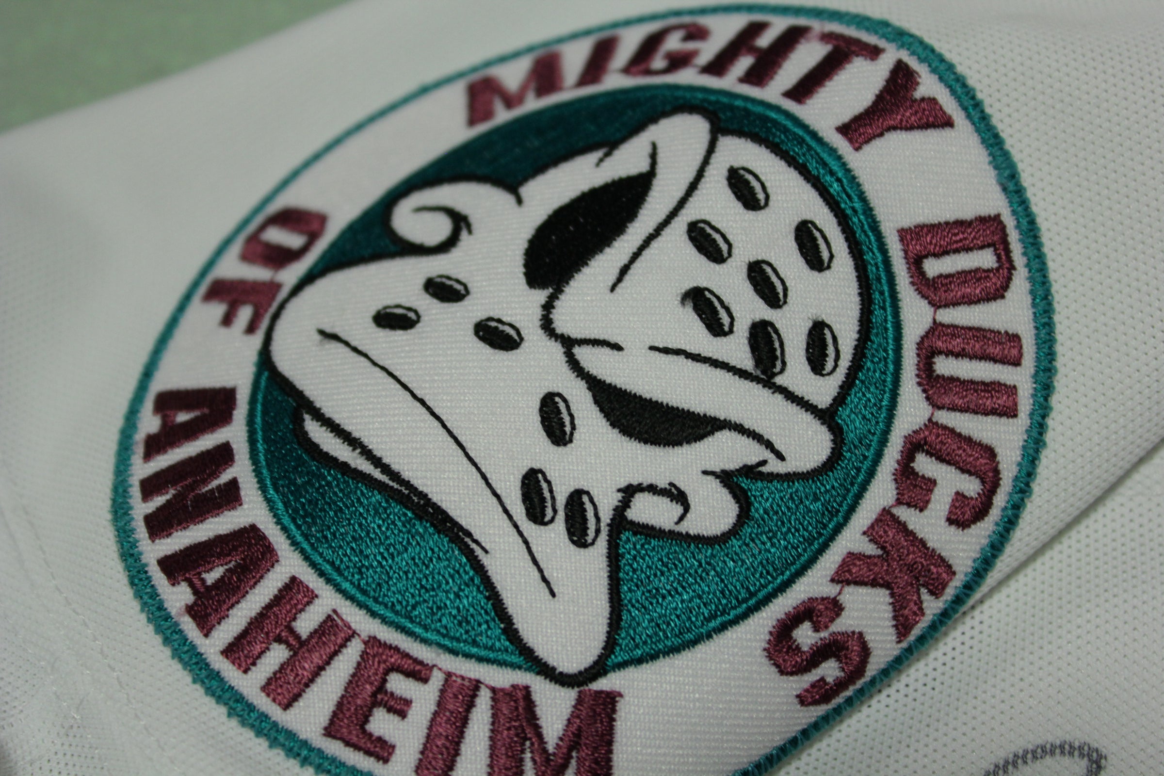 Anaheim Mighty Ducks Vintage CCM Autographed 1997 Authentic Playoffs H –  thefuzzyfelt
