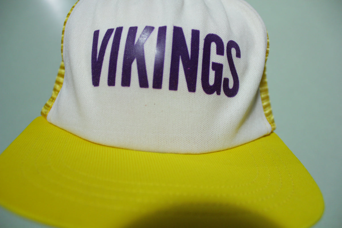 Minnesota Vikings Football NFL Vintage 80's Adjustable Snap Back Hat